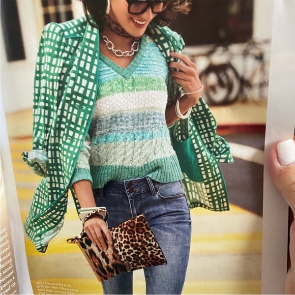 Cabi Circuit Jacket Green Size Medium - Picture 11 of 15